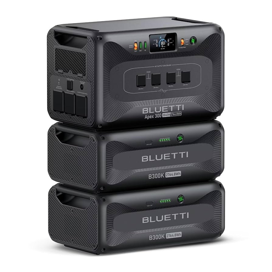 BLUETTI APEX300 - 3800W - Varaafl og orka fyrir heimili, fyrirtæki og húsbíla