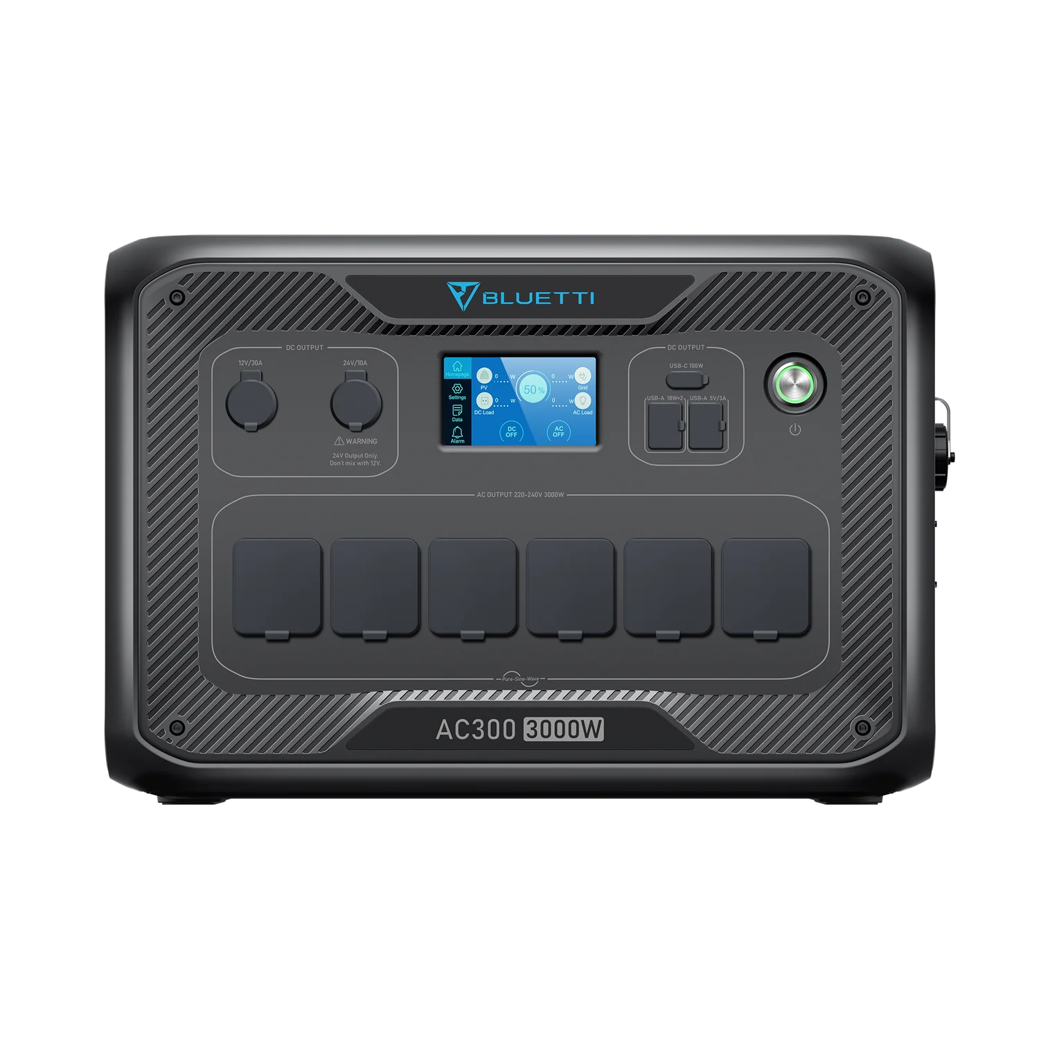 BLUETTI AC300 INVERTER + B300K RAFHLAÐA - TILBOÐ