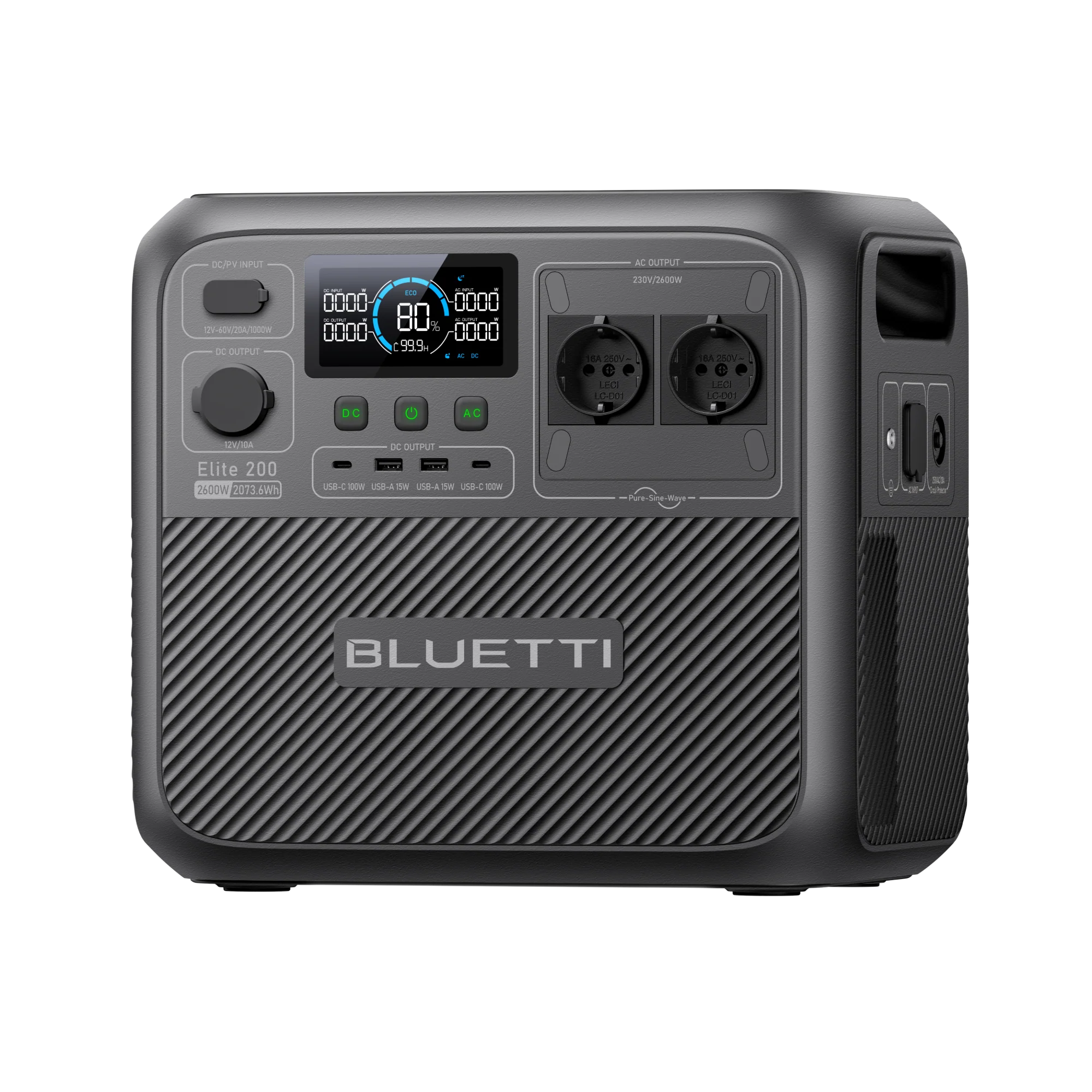 BLUETTI Elite200 V2 ORKUBANKI - 2700W - Fullkomið fyrir ferðabílinn