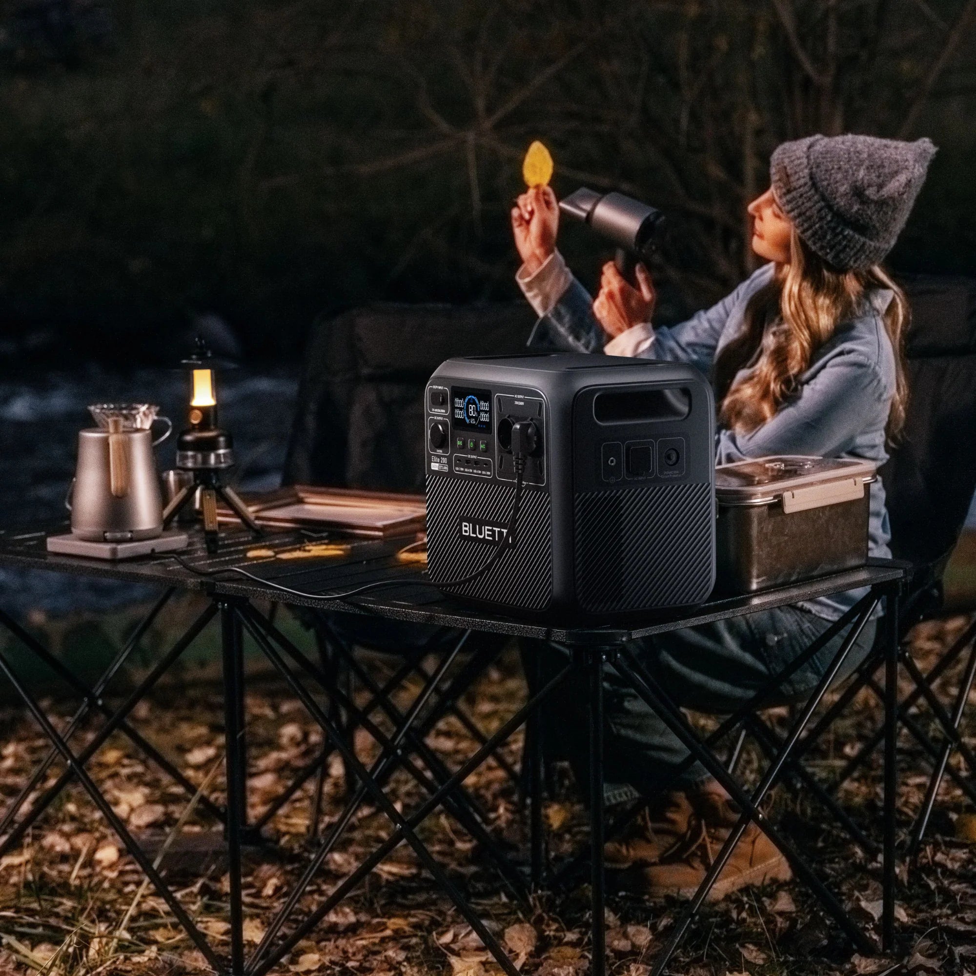 BLUETTI Elite200 V2 ORKUBANKI - 2700W - Fullkomið fyrir ferðabílinn