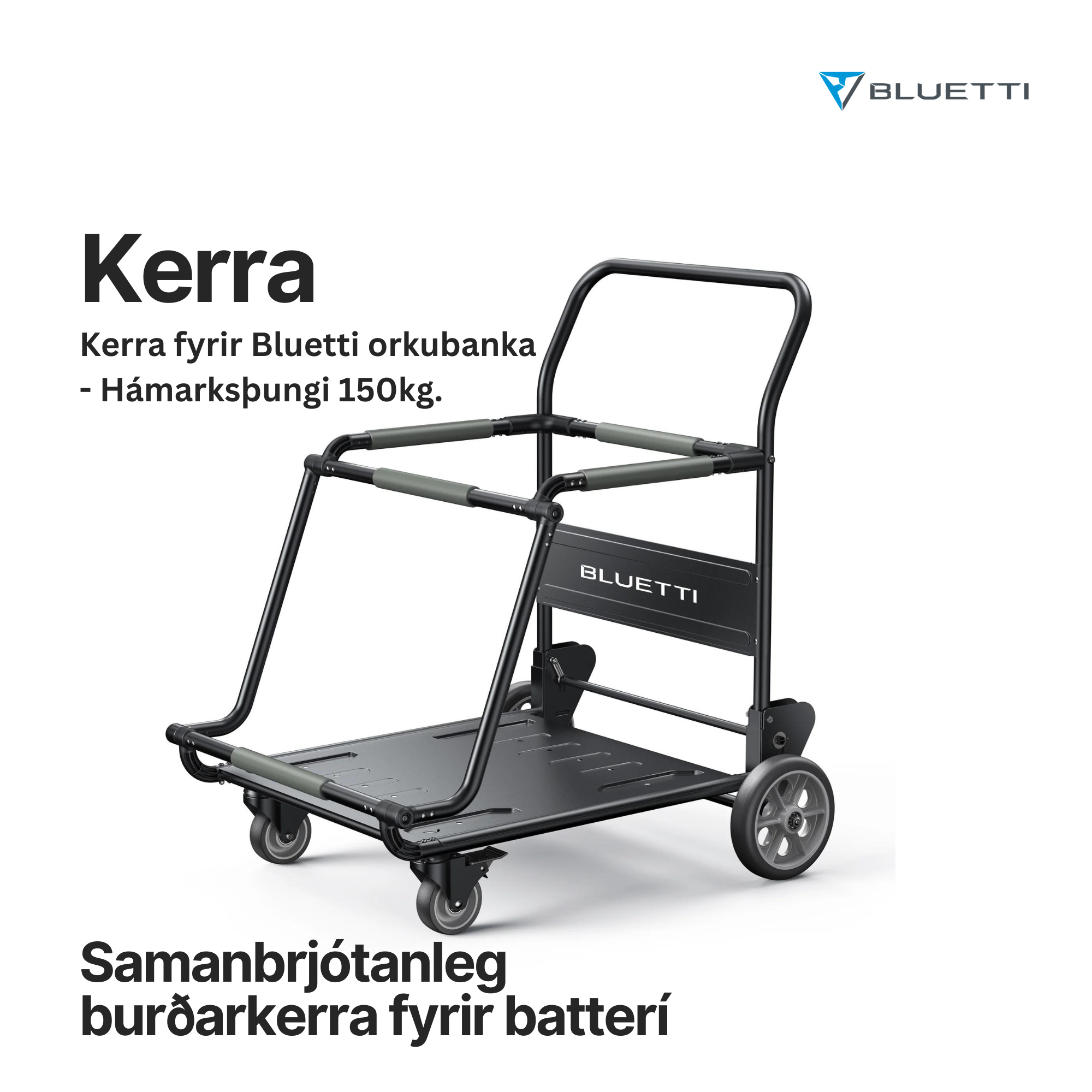 BLUETTI KERRA FYRIR ORKUBANKA