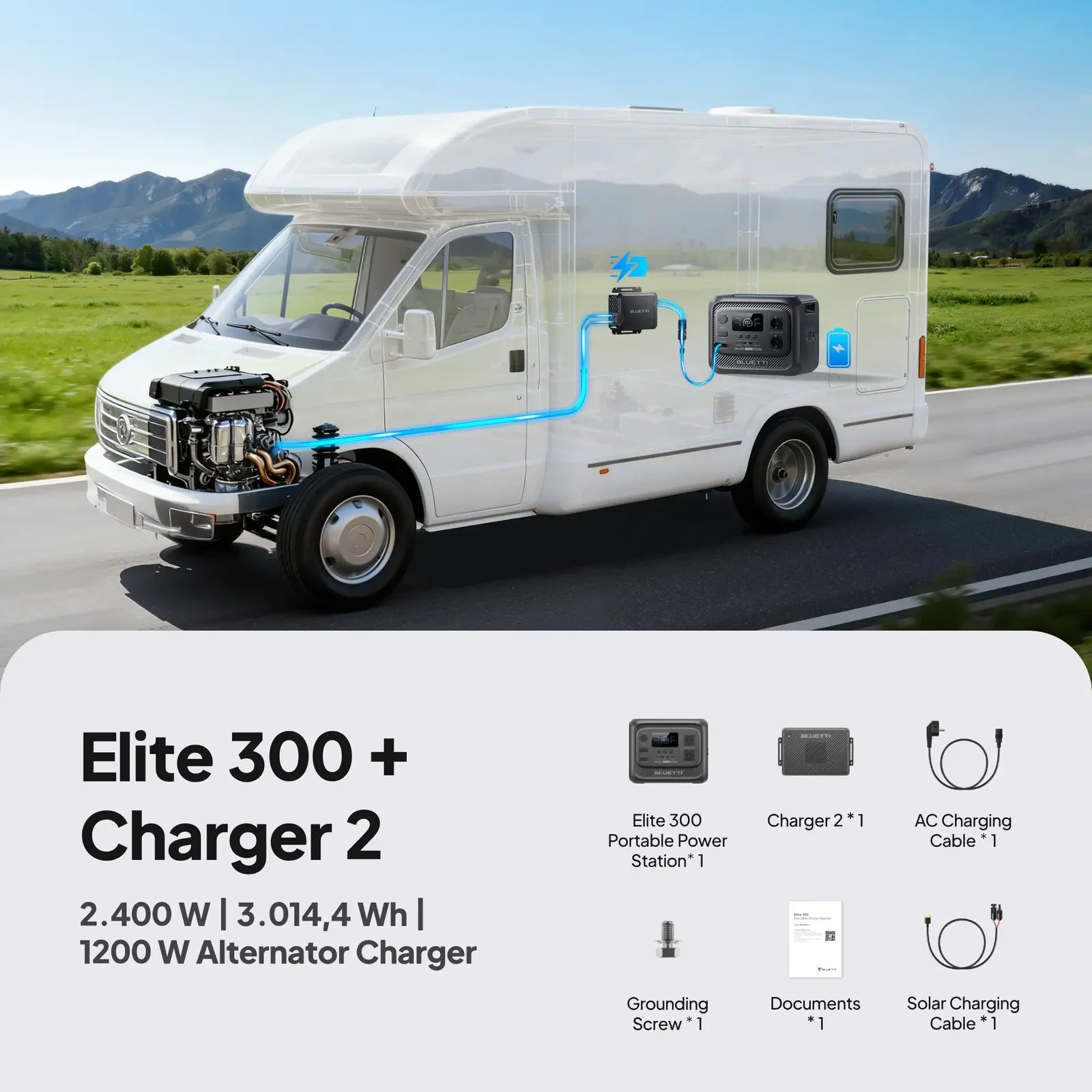 BLUETTI Elite 300 - Minnsti 3000 wattstunda orkubanki í heimi