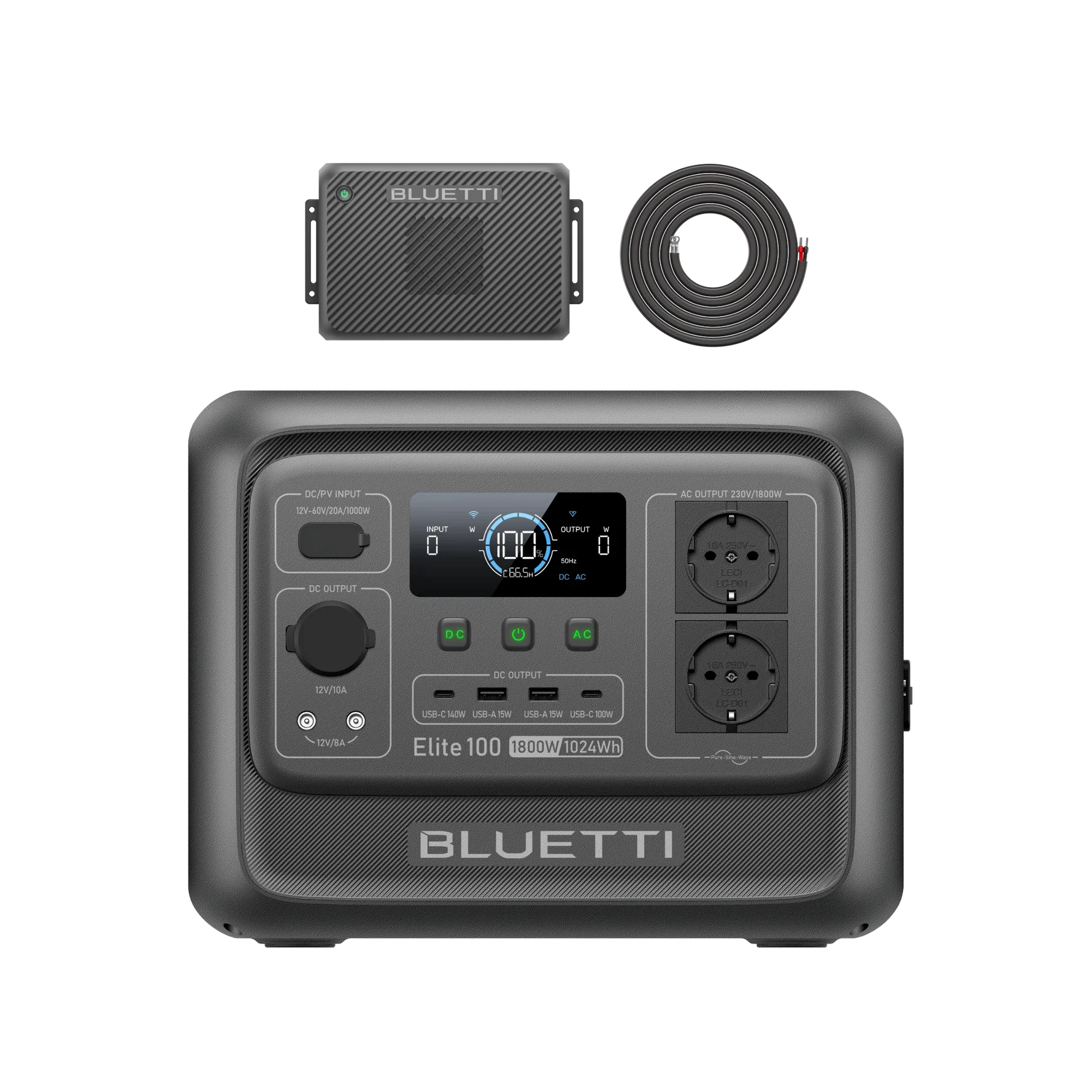 BLUETTI Charger 2 - Hleður 13x hraðar