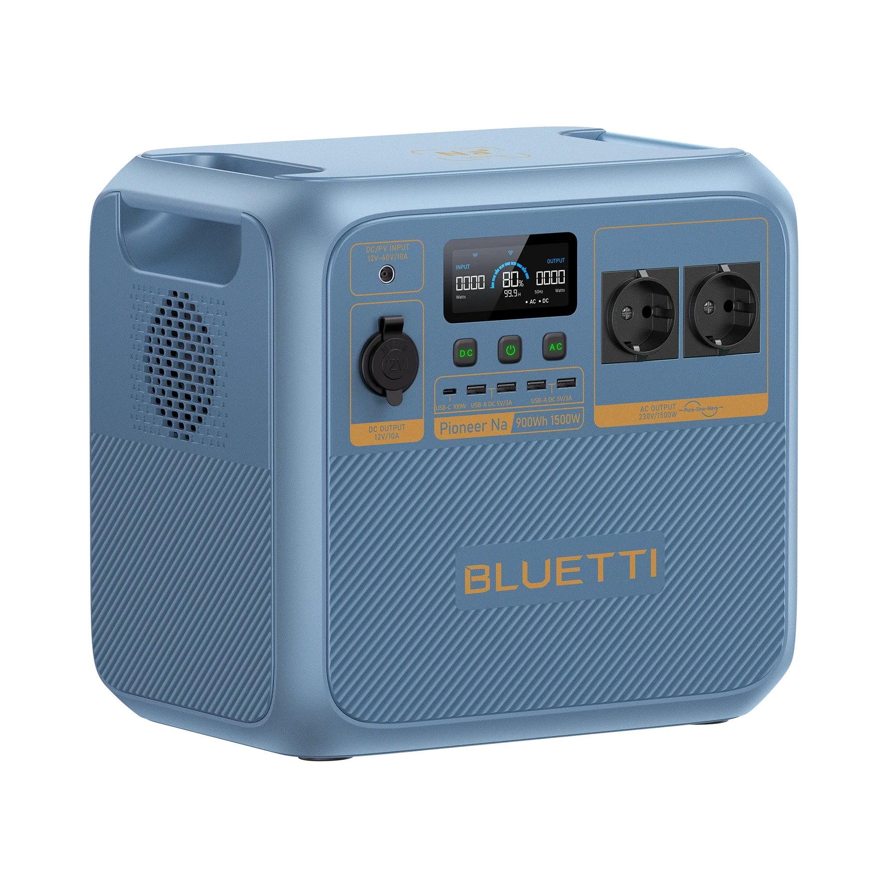 BLUETTI Pioneer Na Sodium | 1.500W 900Wh - Fullkominn fyrir mikinn kulda!