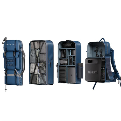BLUETTI ORKU BAKPOKI 2 - 700W - 60L - VARA HÆTTIR