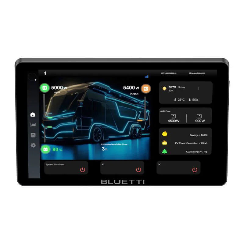 BLUETTI RV5 Stjórnborð